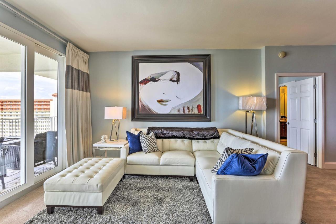 Pcb Resort Condo With Balcony Walk To Beach! Panama City Beach Buitenkant foto